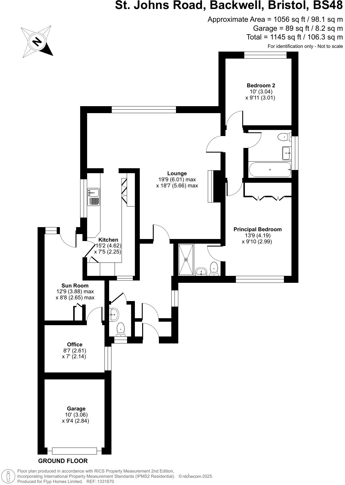 St. Johns Road, Backwell, BS48 floorplan