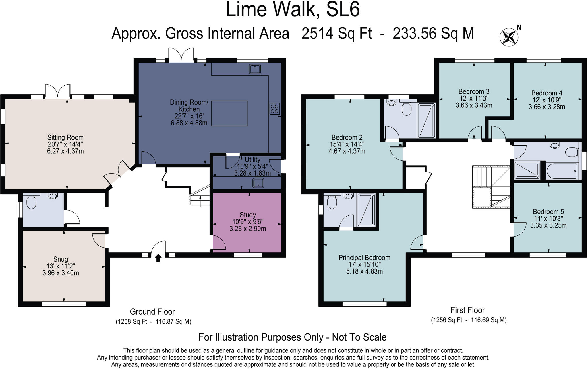 Lime Walk, Maidenhead, Berkshire, SL6 floorplan