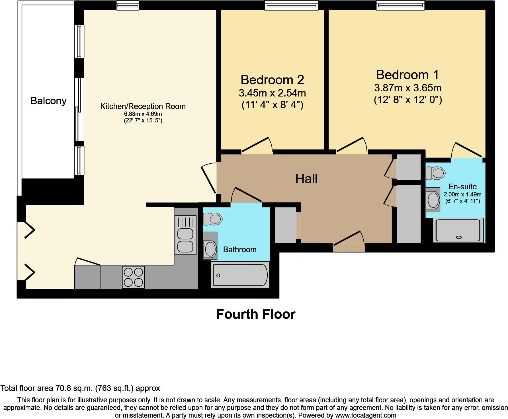 19 Moorhen Drive, London, NW9 floorplan