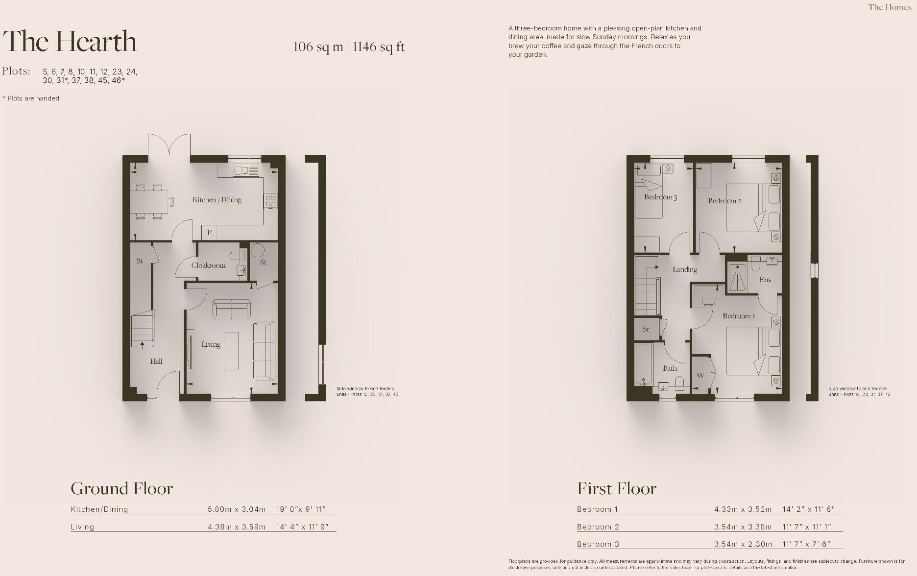 Hill Rise,
Woodstock,
OX20 floorplan
