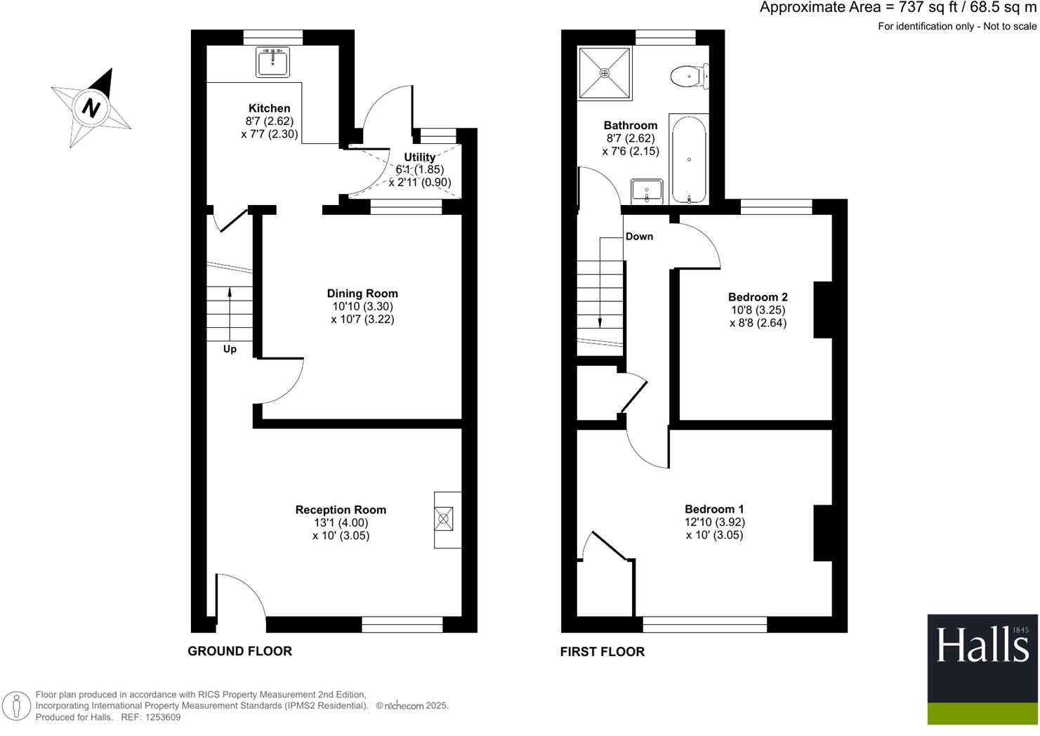 West Street, Oswestry, SY11. floorplan