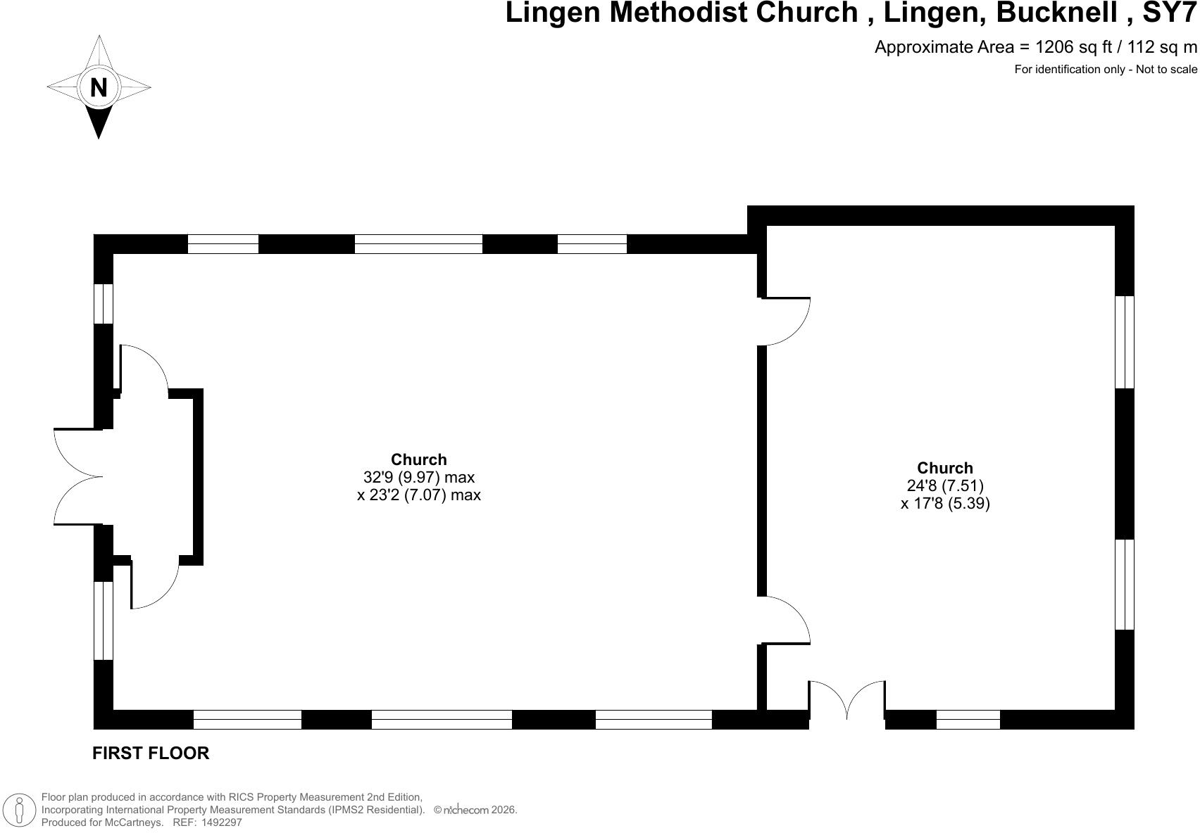 Lingen, Bucknell, Herefordshire floorplan