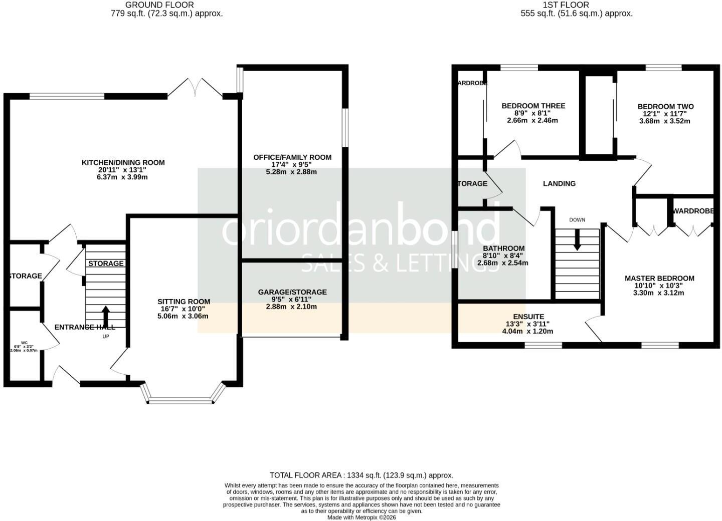 Cotswold Drive, Wellingborough, Northamptonshire NN8 floorplan