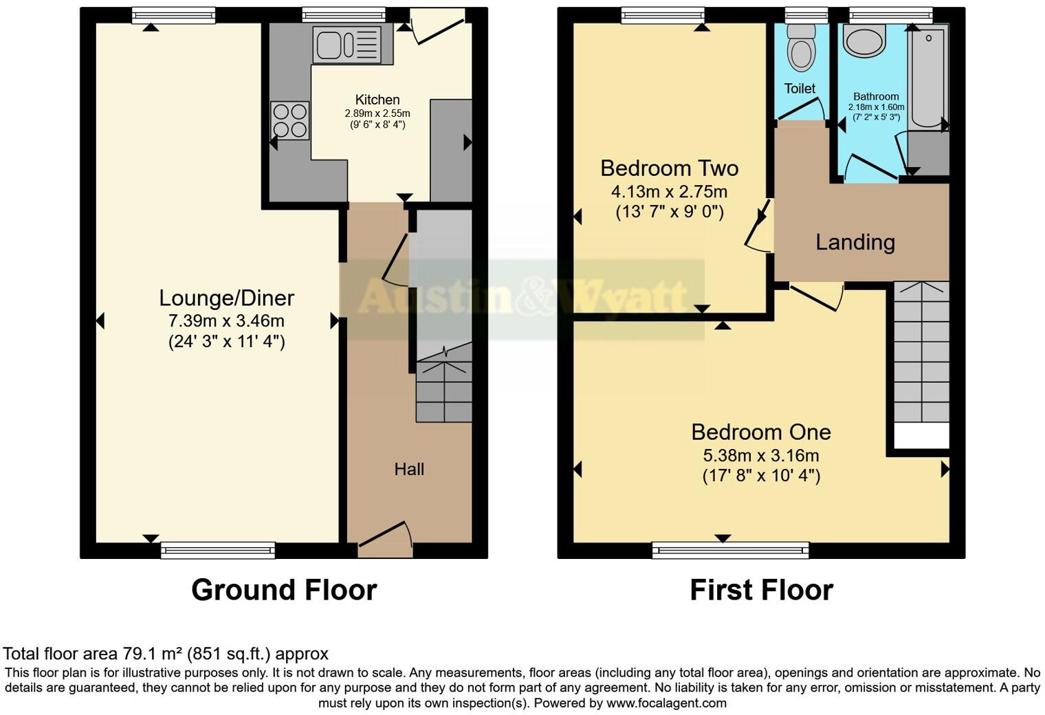 Calmore, Southampton, Hampshire, SO40 floorplan