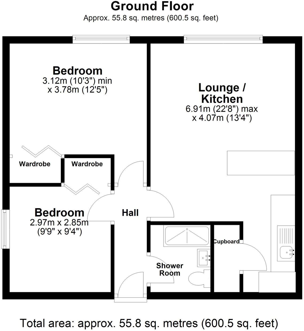 Wesley Court, Royal Wootton Bassett, SN4 floorplan