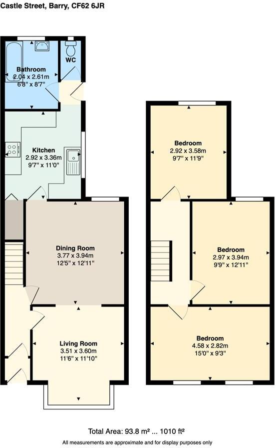 Castle Street, Barry floorplan