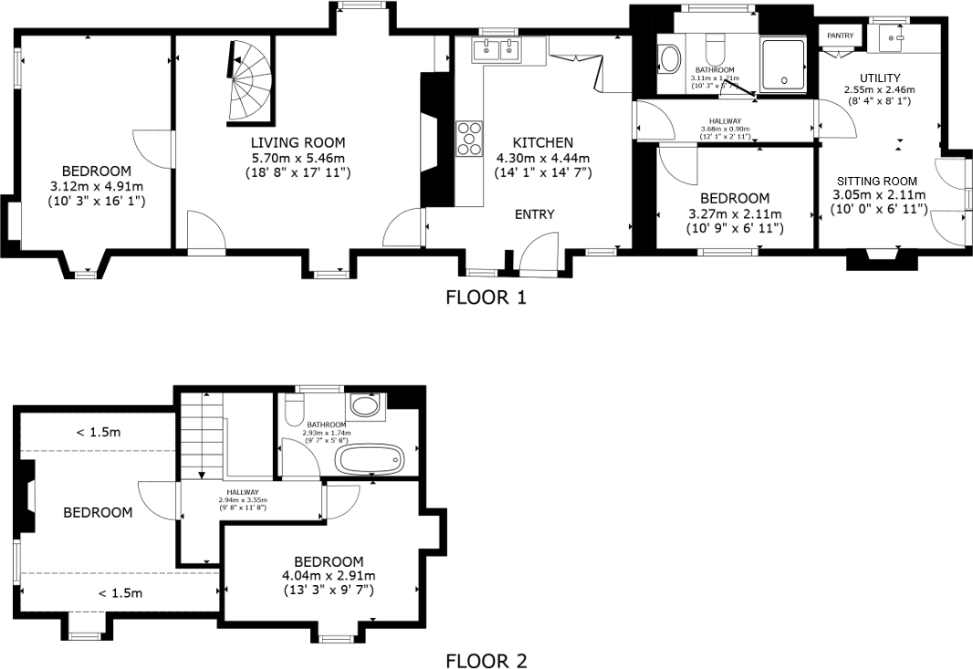 Glasgow Road, Stirling, FK7 floorplan