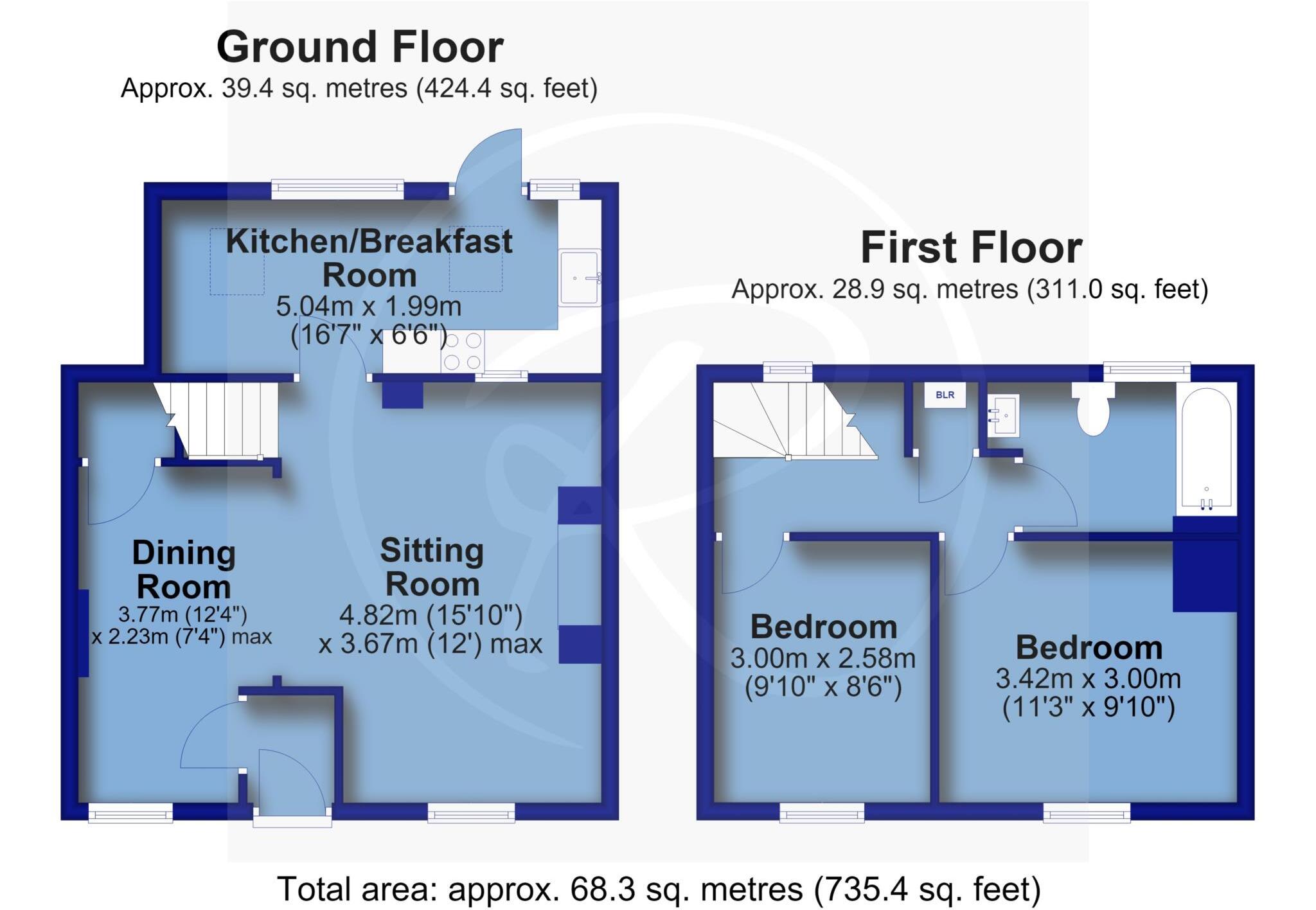 Frithelstockstone, Nr Torrington floorplan