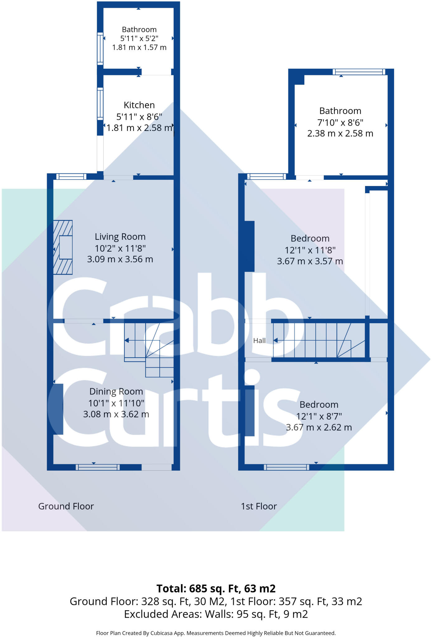 High View Road, Cubbington, Leamington Spa, CV32 floorplan