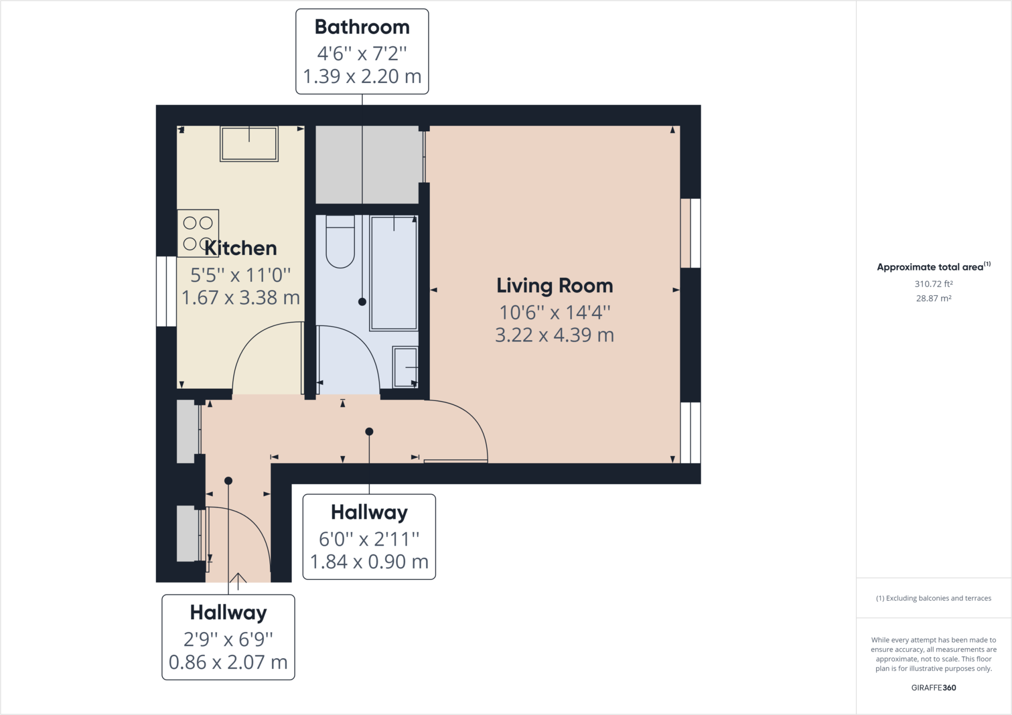 Malcolm Place, Cambridge floorplan