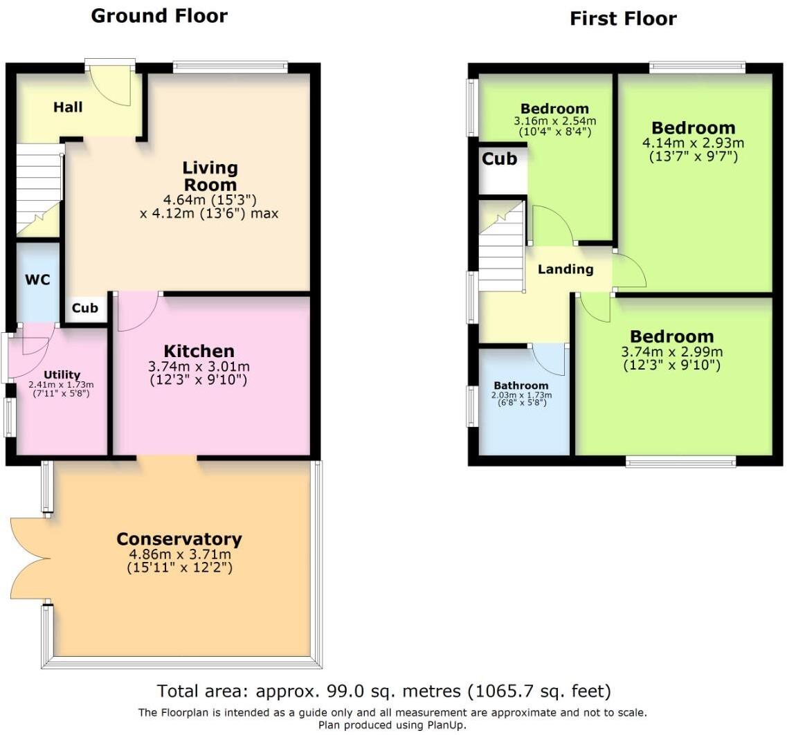 Highlands Road, Hadleigh floorplan