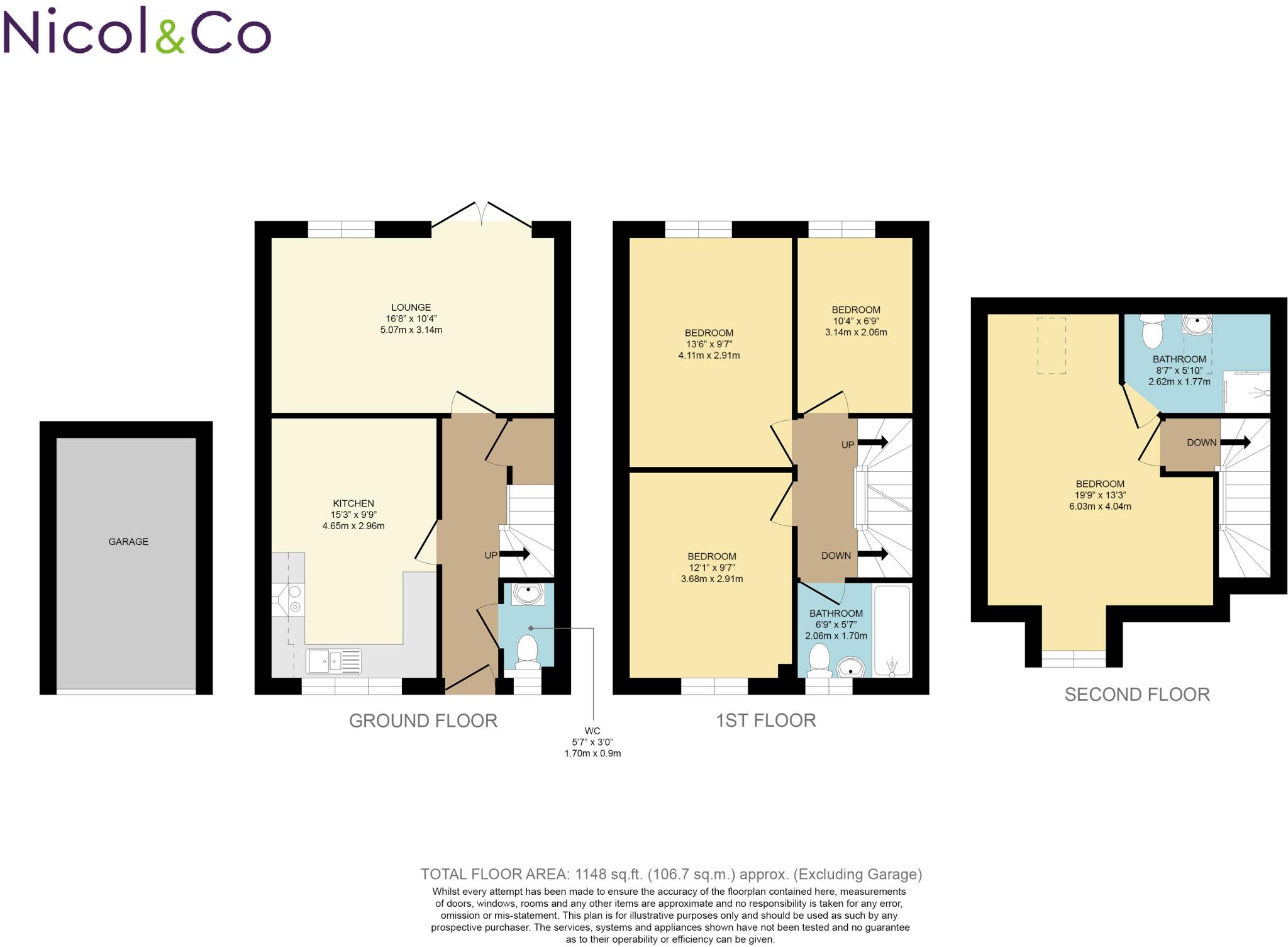 Wildlife Way, Droitwich Spa, Worcestershire, WR9 floorplan