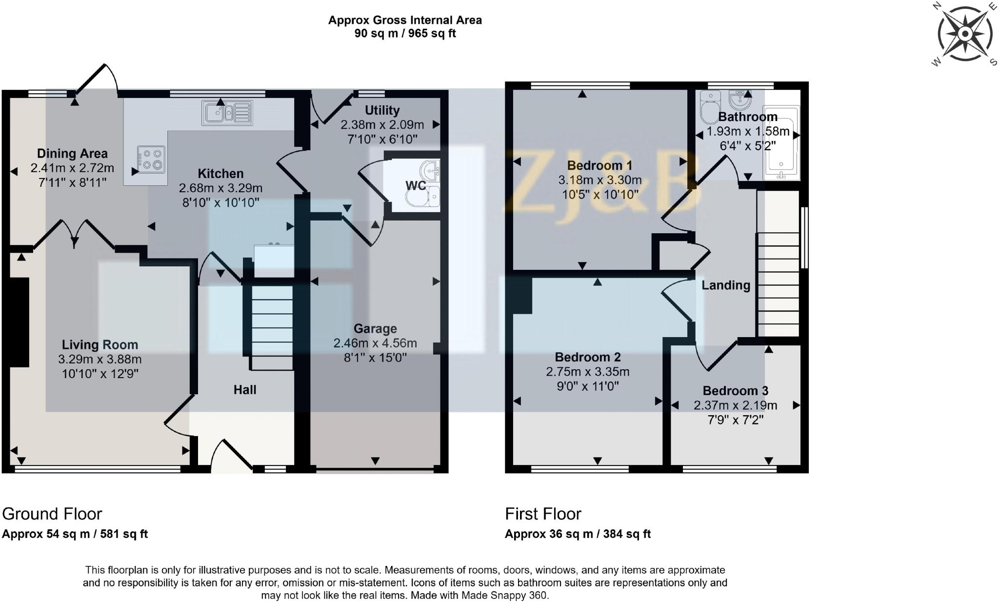 Lansdowne Crescent, Shrewsbury, Shropshire, SY3 0JA floorplan