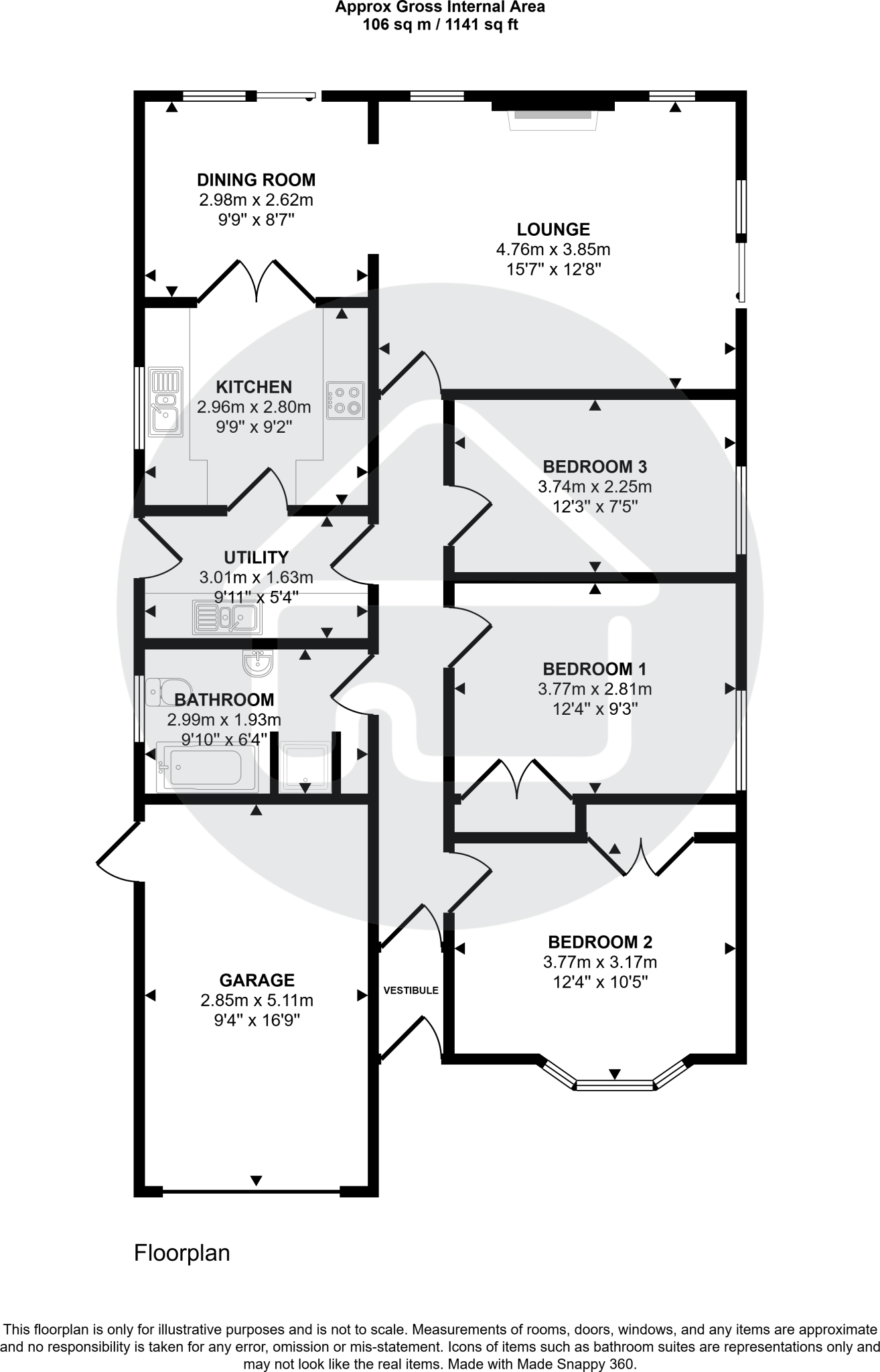 Dorcas Avenue, Barrow-in-Furness floorplan
