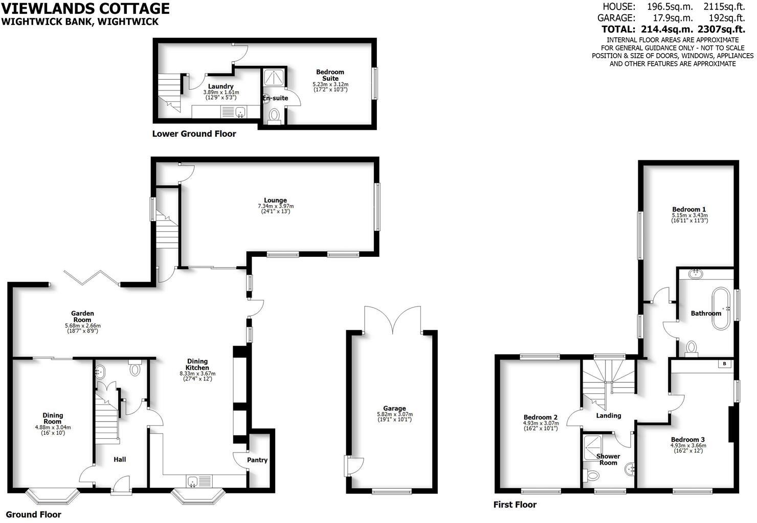 Viewlands Cottage, Wightwick Bank, Wightwick, Wolverhampton, WV6 8DR floorplan
