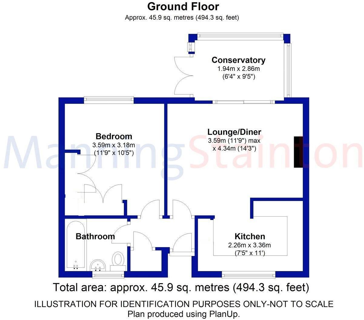 High Bank Close, Leeds, West Yorkshire floorplan