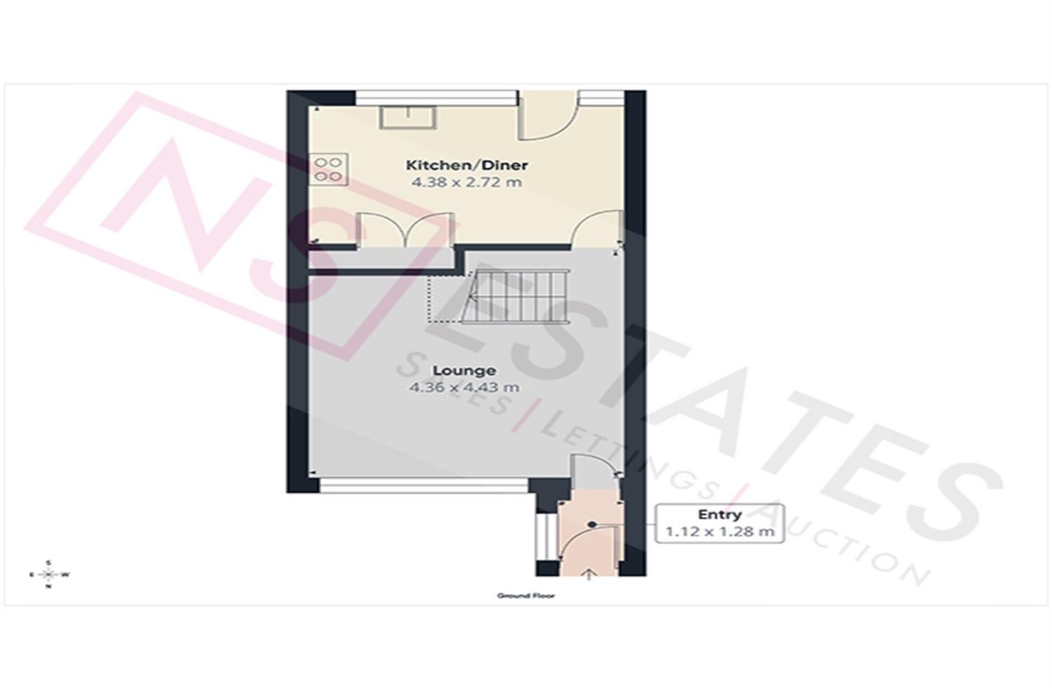 Hexham Drive, Eston, Middlesbrough, TS6 floorplan