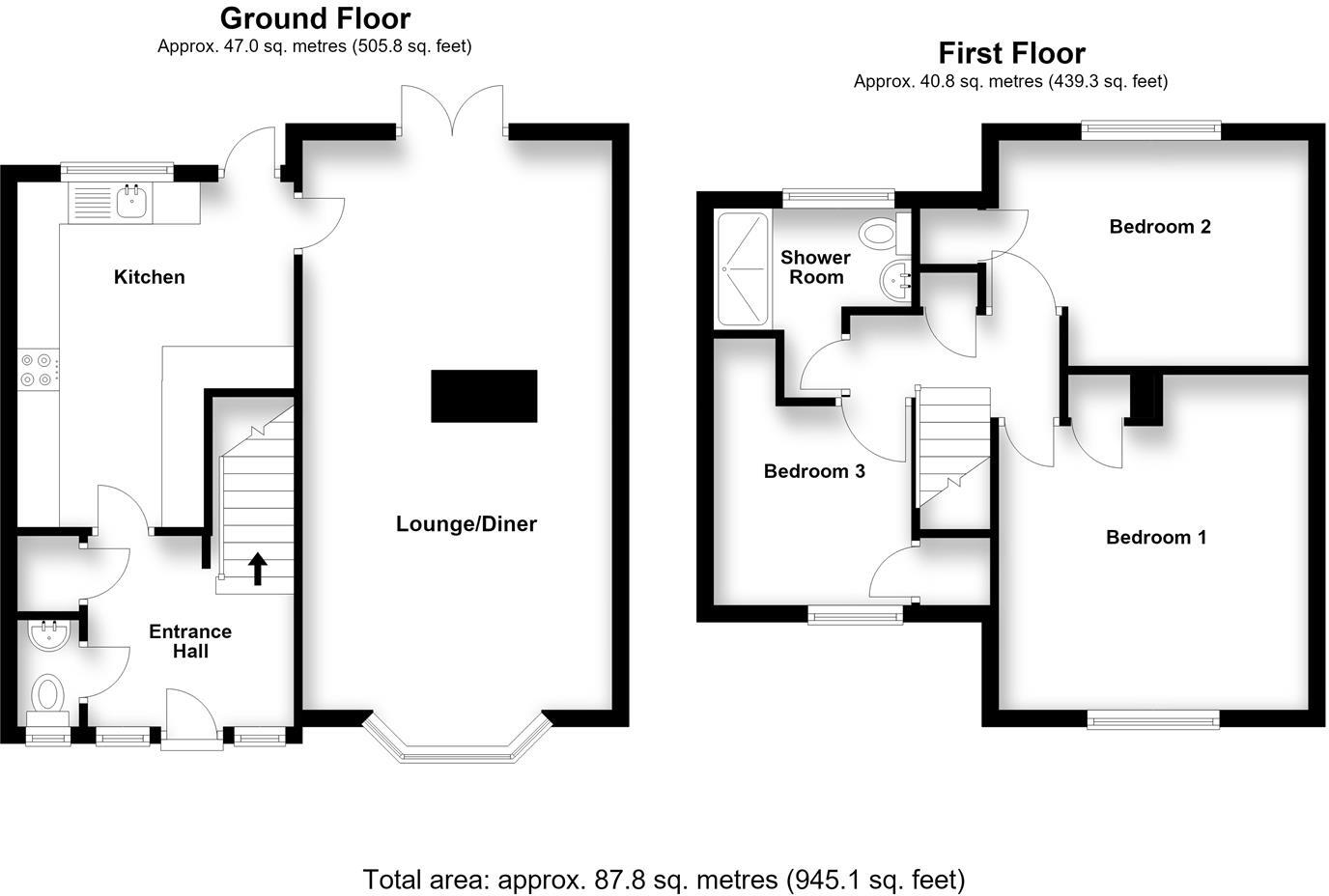 Benstede, Stevenage floorplan