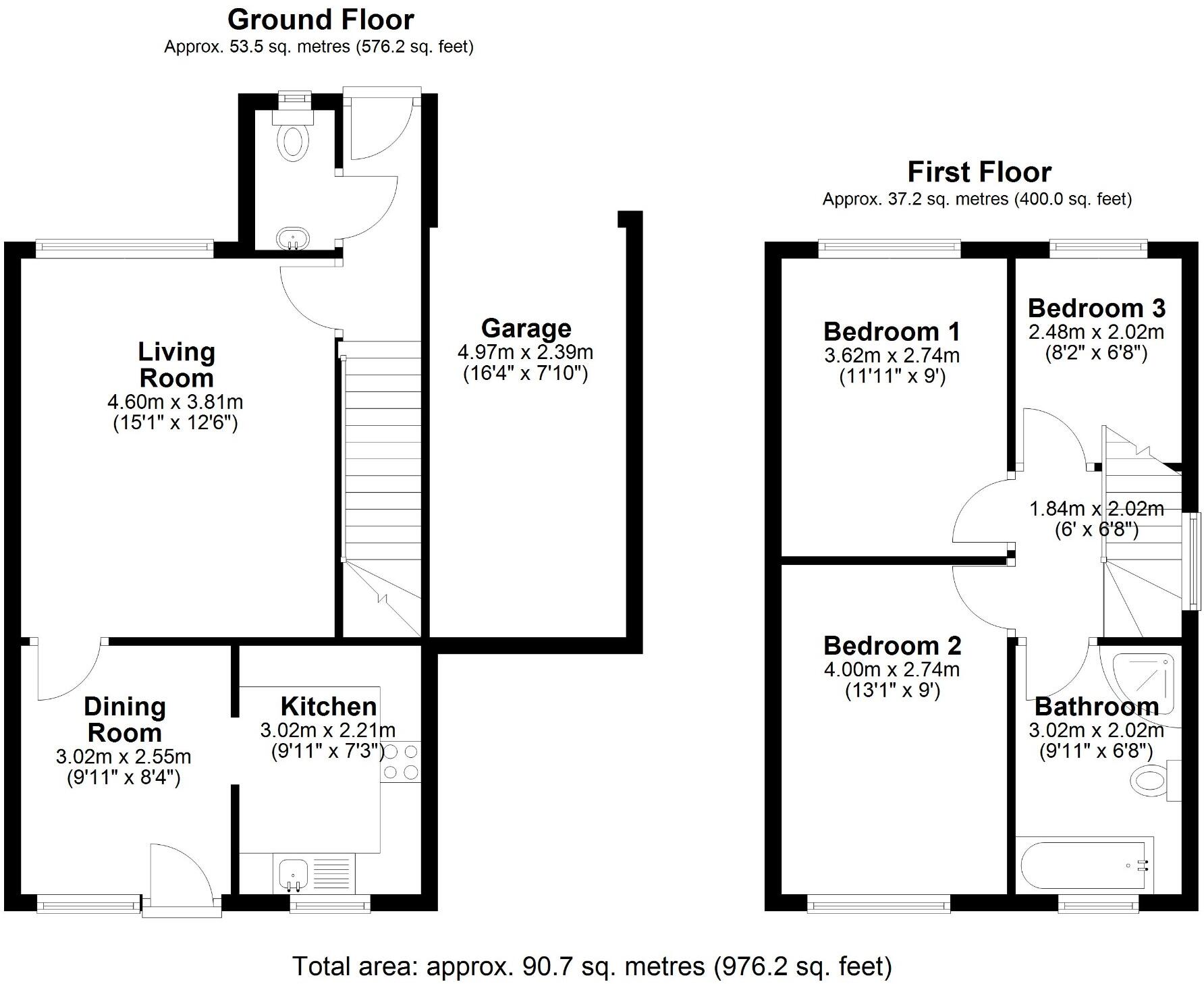 Bradshaws Close, Barton-Le-Clay, MK45 4JS floorplan