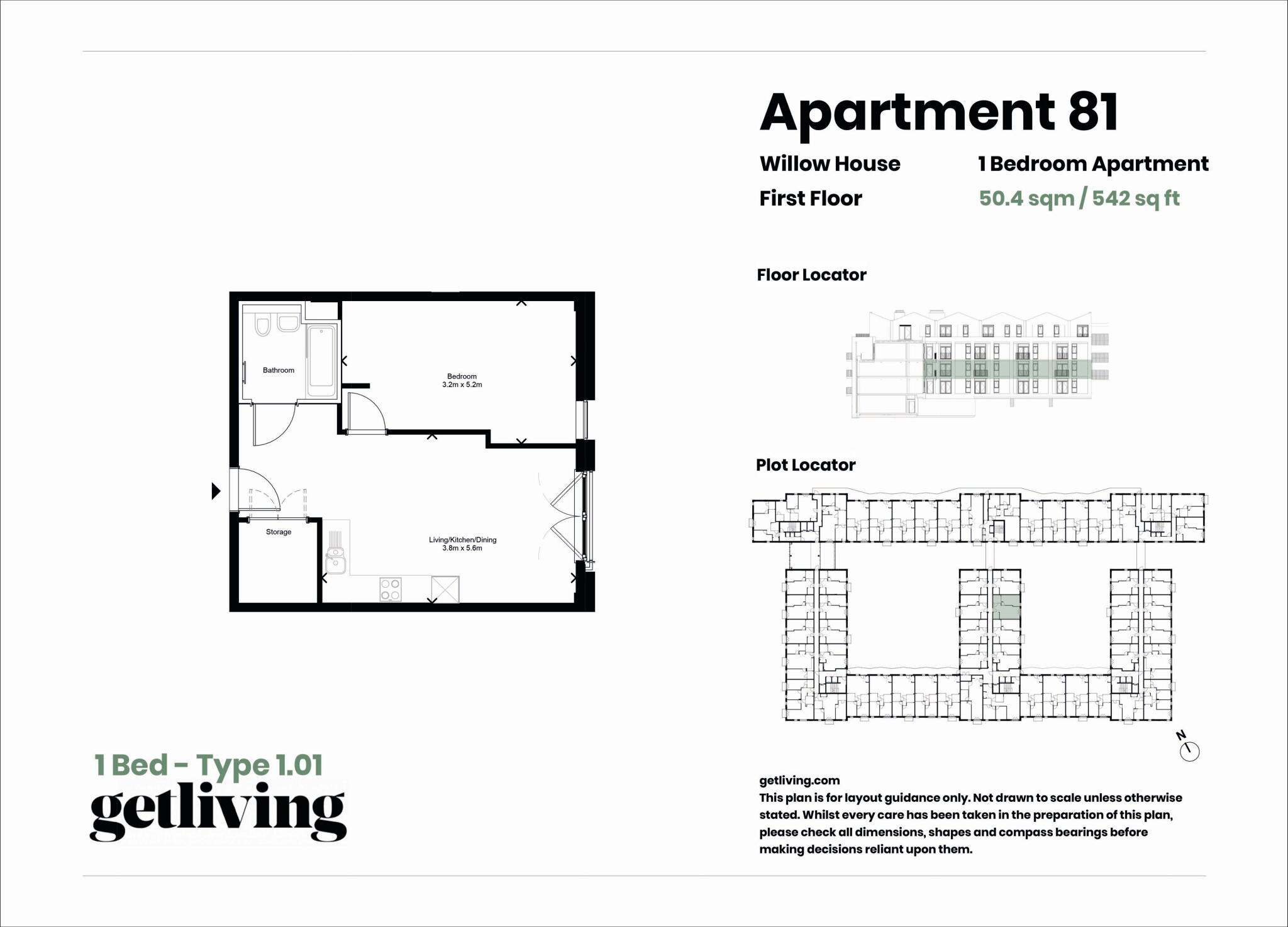 The Oakgate floorplan