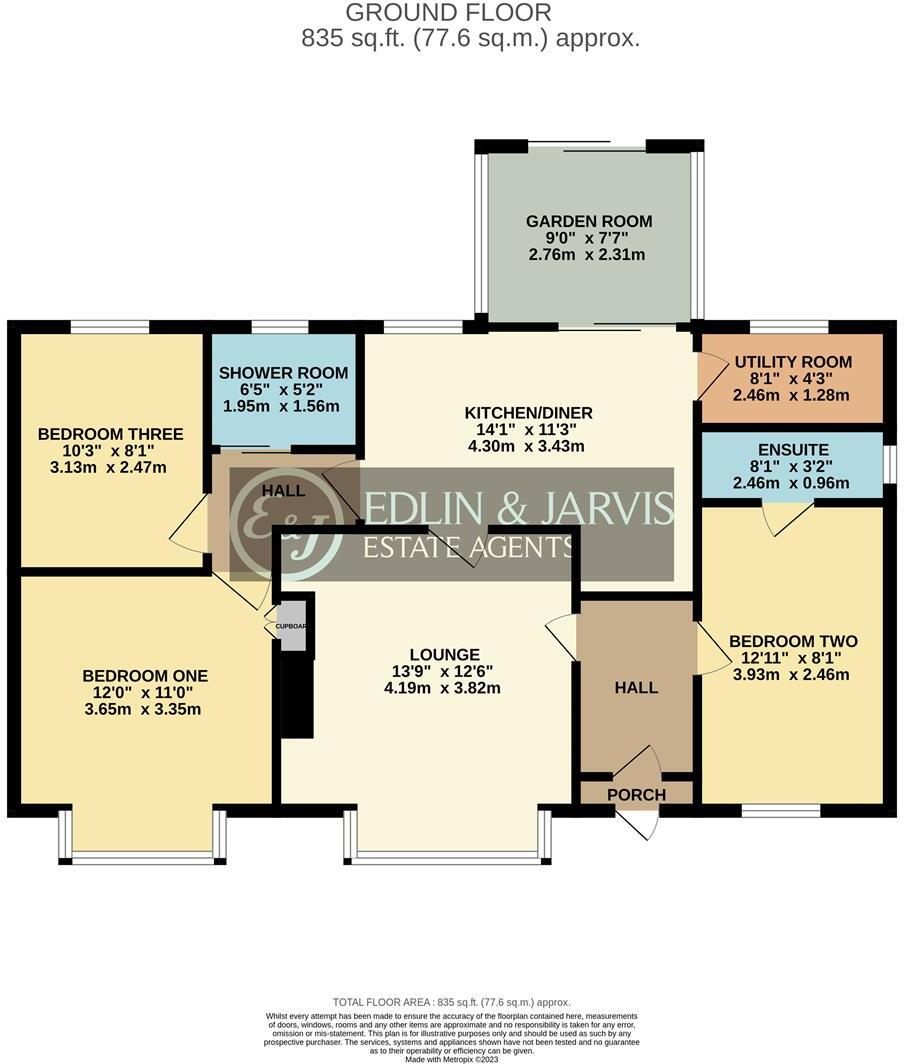 Chaucer Road, Balderton, Newark floorplan