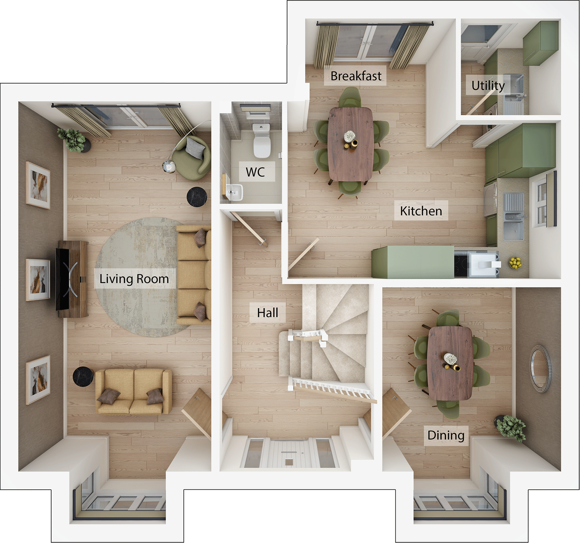 York Way, 
Northampton, 
Northamptonshire, 
NN5 6UX floorplan