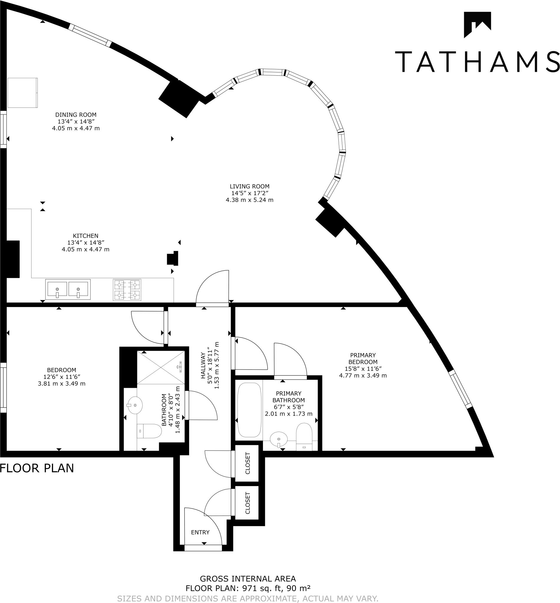 City Wharf, Atlantic Wharf, Cardiff Bay floorplan