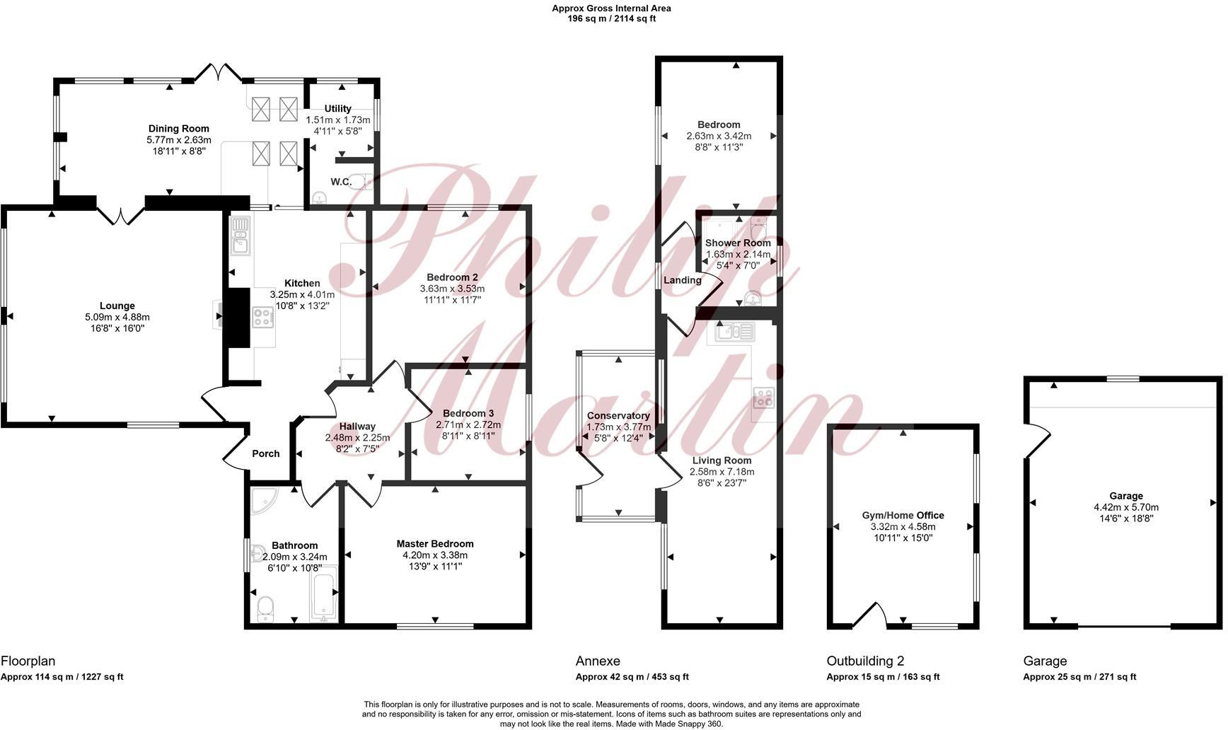 Zelah, Truro floorplan