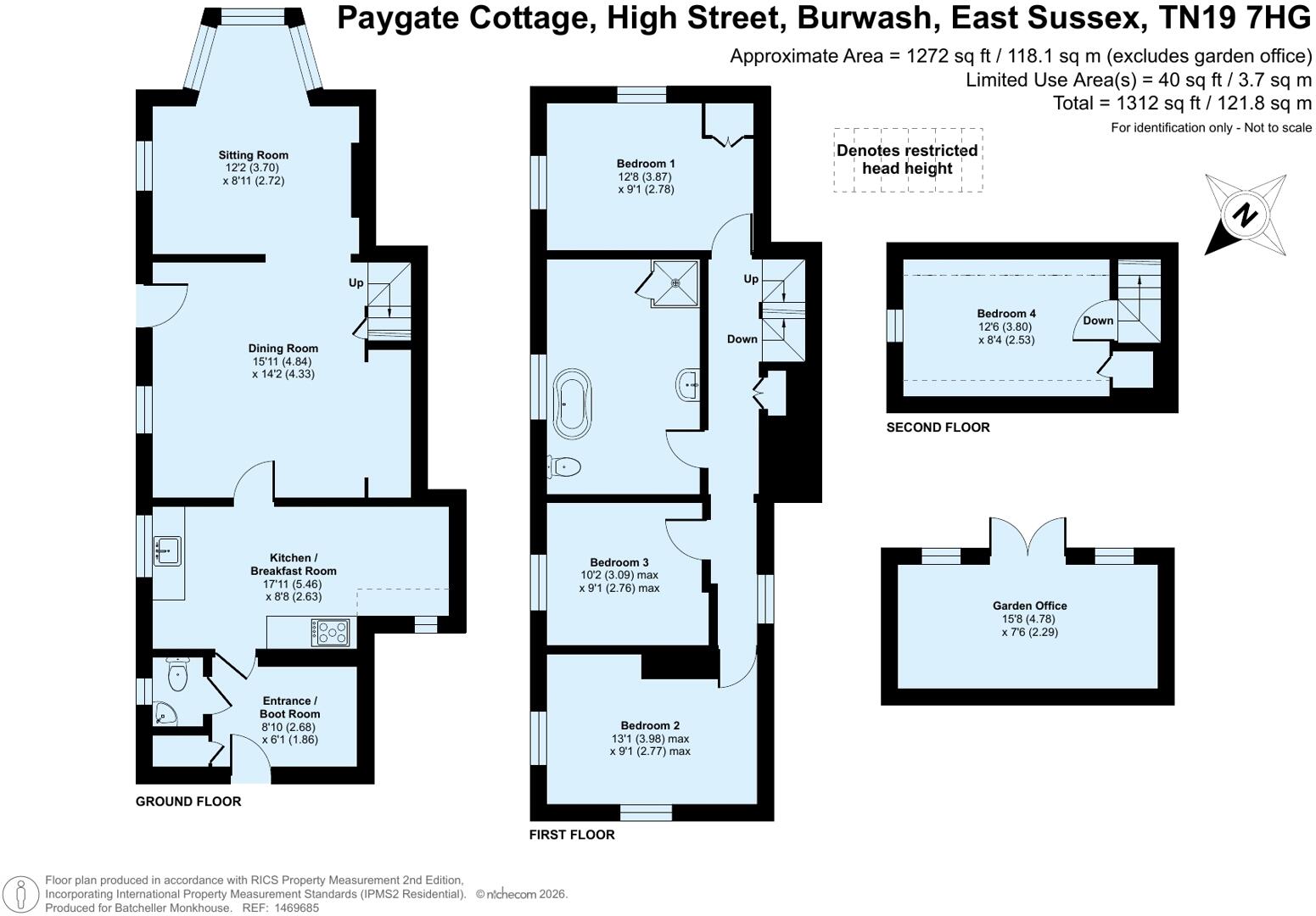High Street, Burwash floorplan