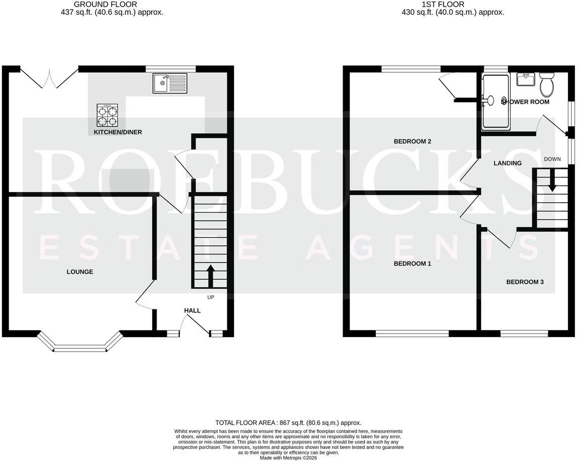 Garden House Close, Monk Bretton, Barnsley, S71 floorplan