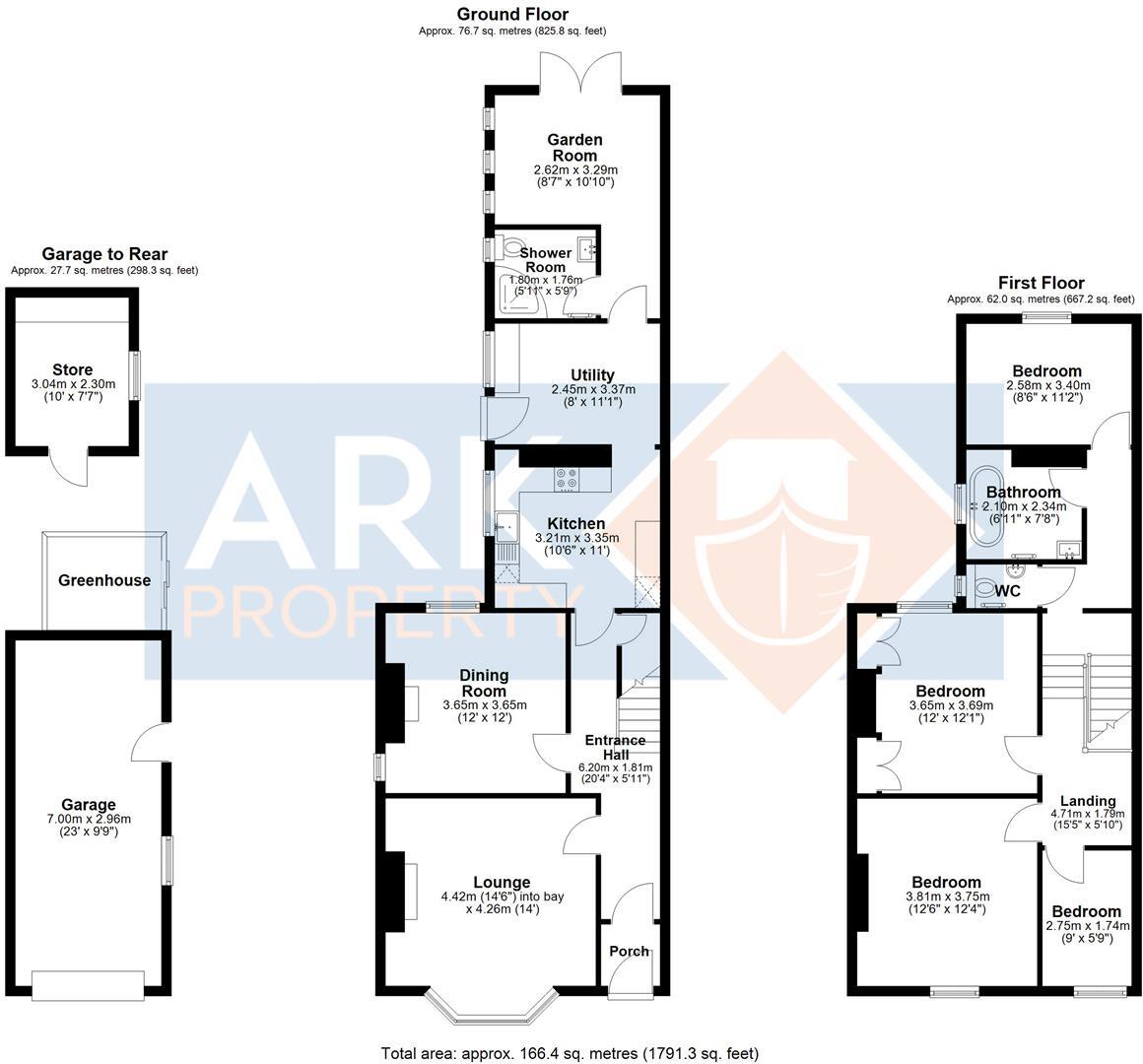 Cross Street, Spalding floorplan