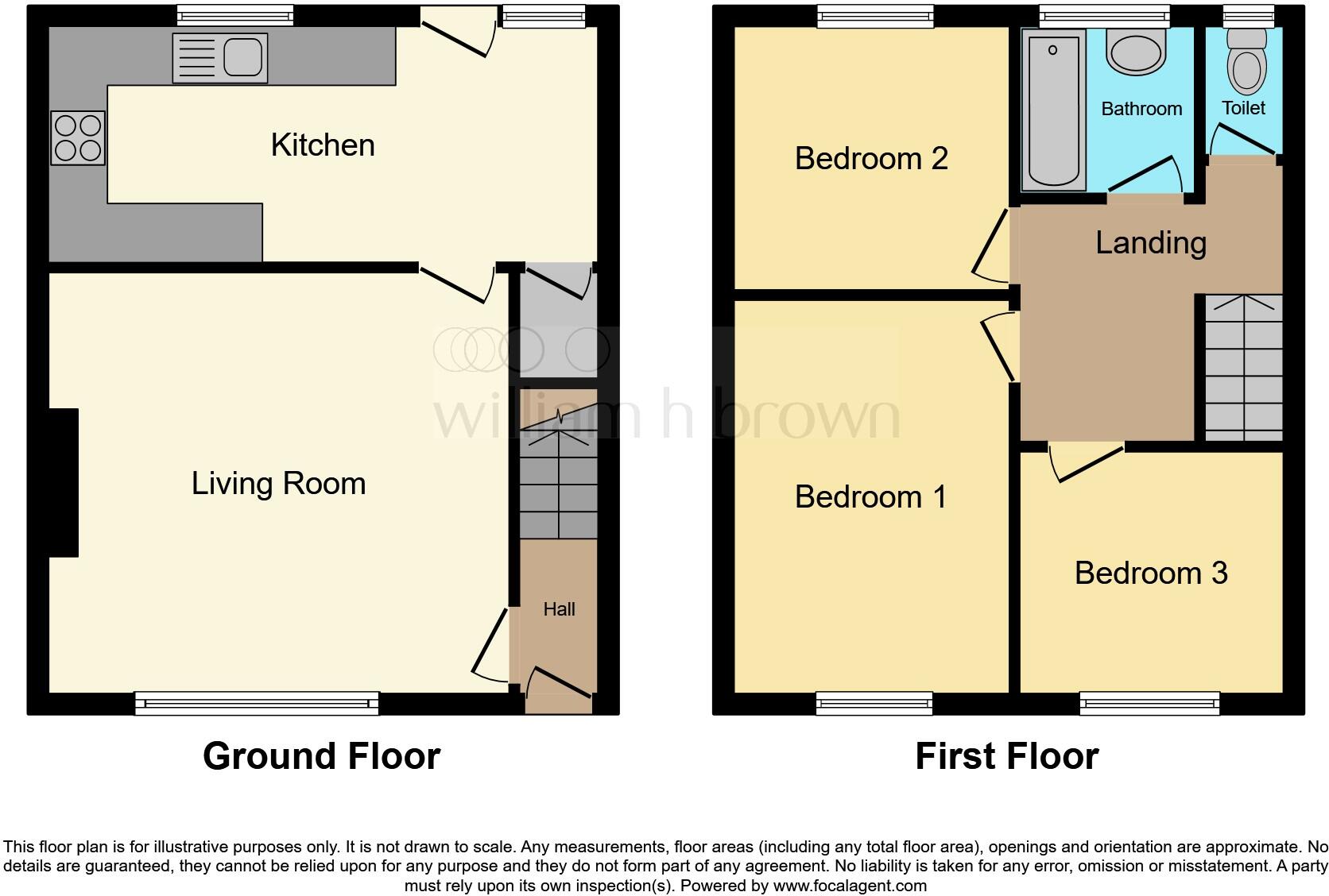 Oakenbank Crescent, Huddersfield floorplan
