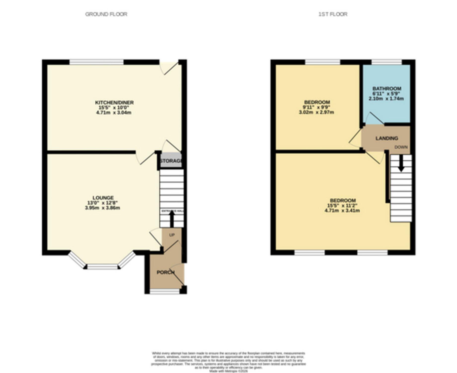 Firbeck Avenue, Mansfield, NG18 floorplan