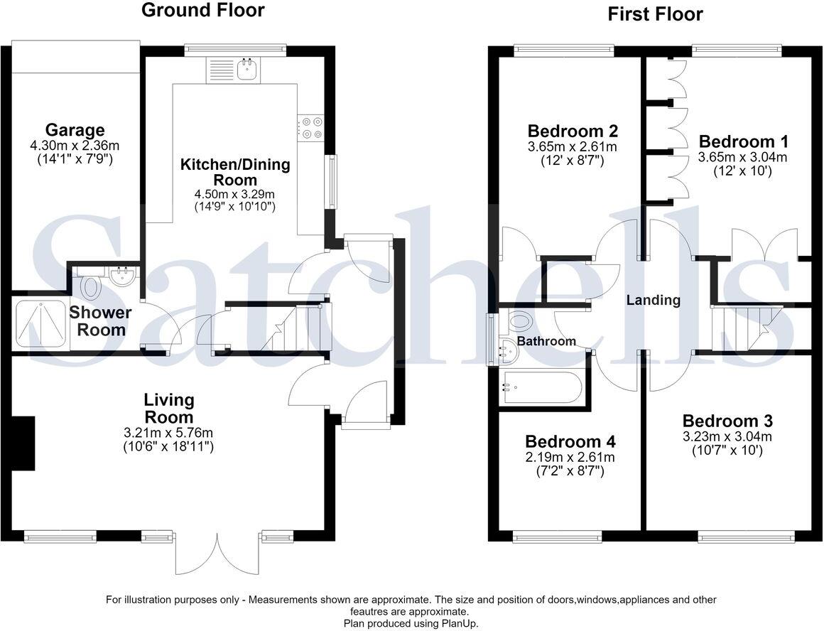 Yew Tree Walk, Clifton, Shefford, SG17 floorplan