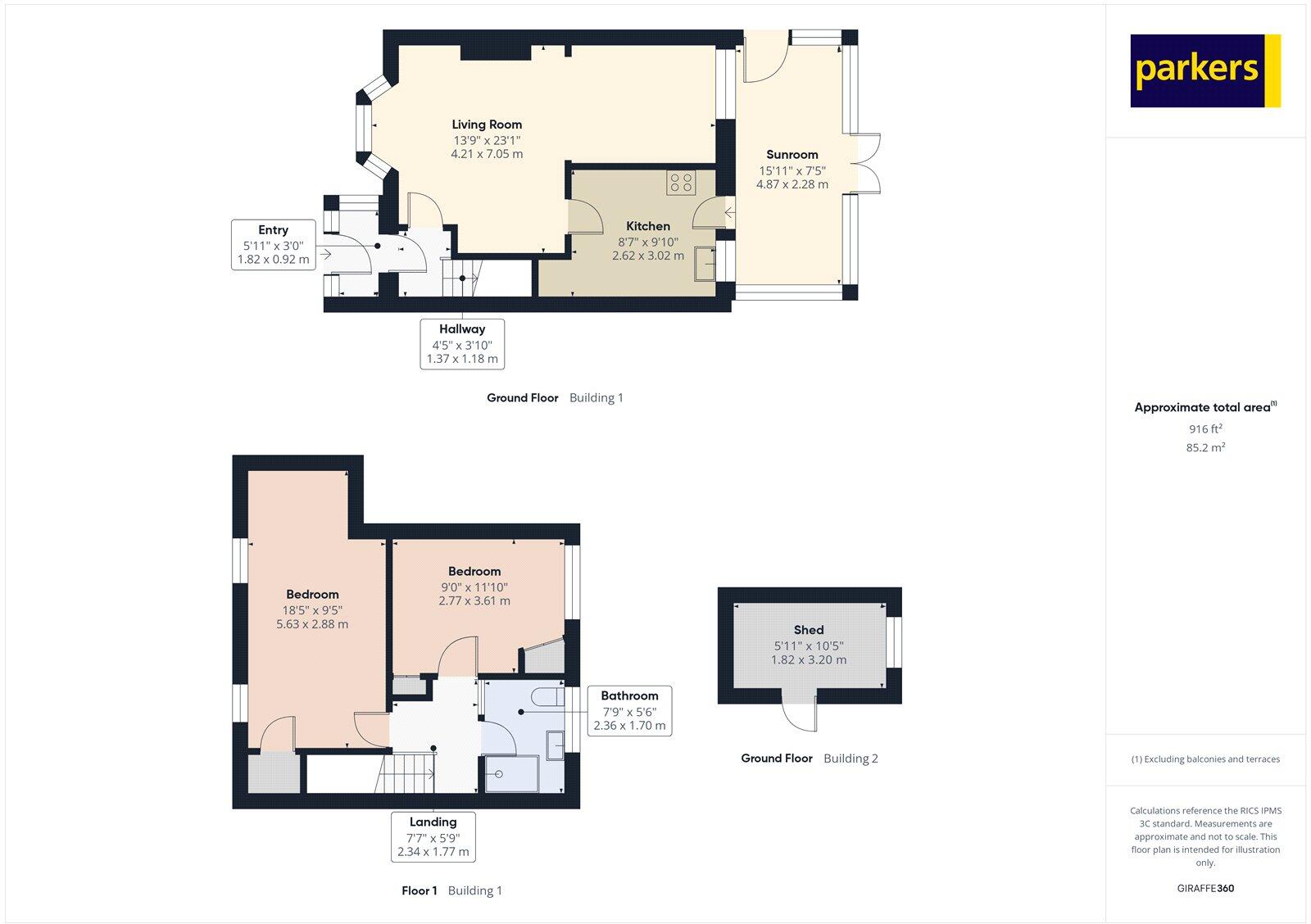 Ashampstead Road, Reading, Berkshire, RG30 floorplan
