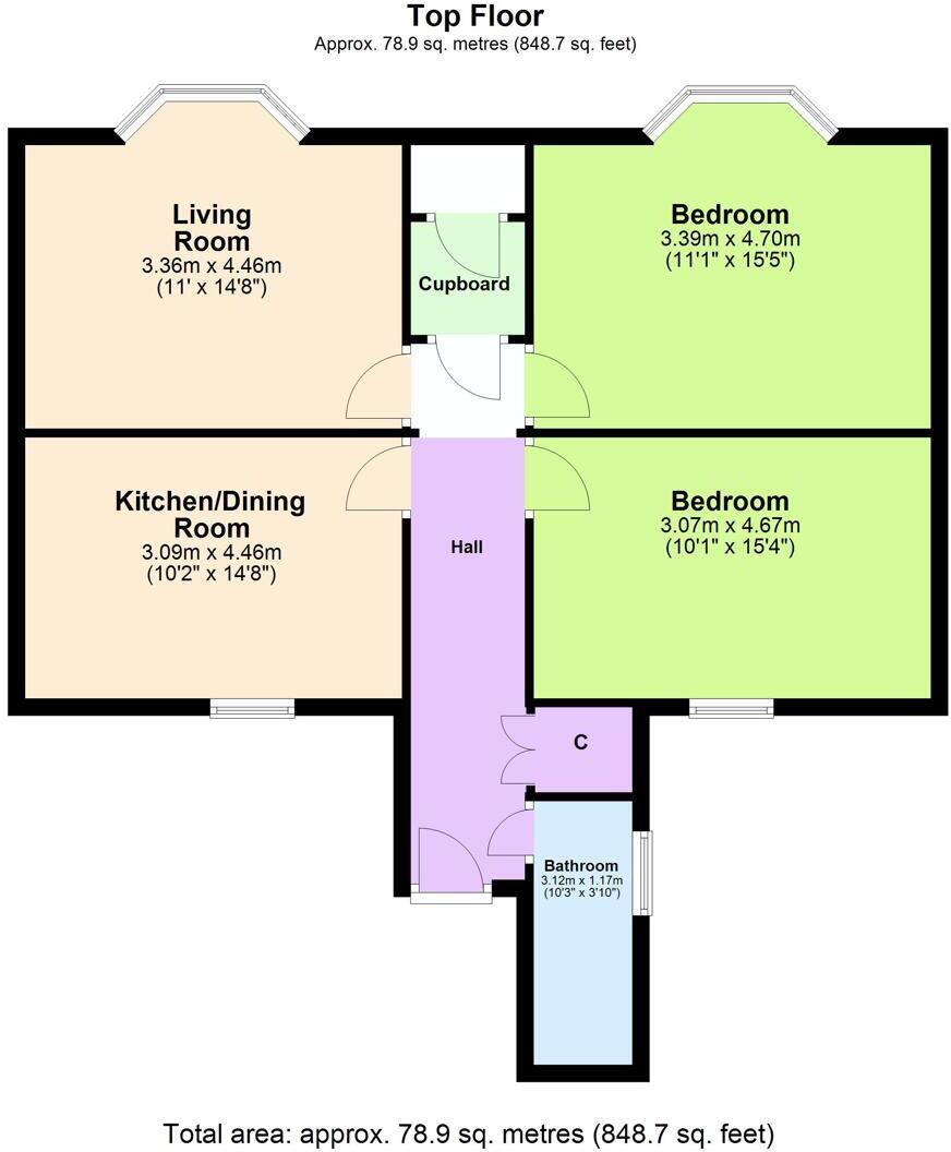 Barmore Road, Tarbert floorplan