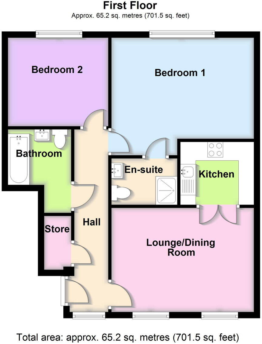 Guinea Hall Close, Banks floorplan