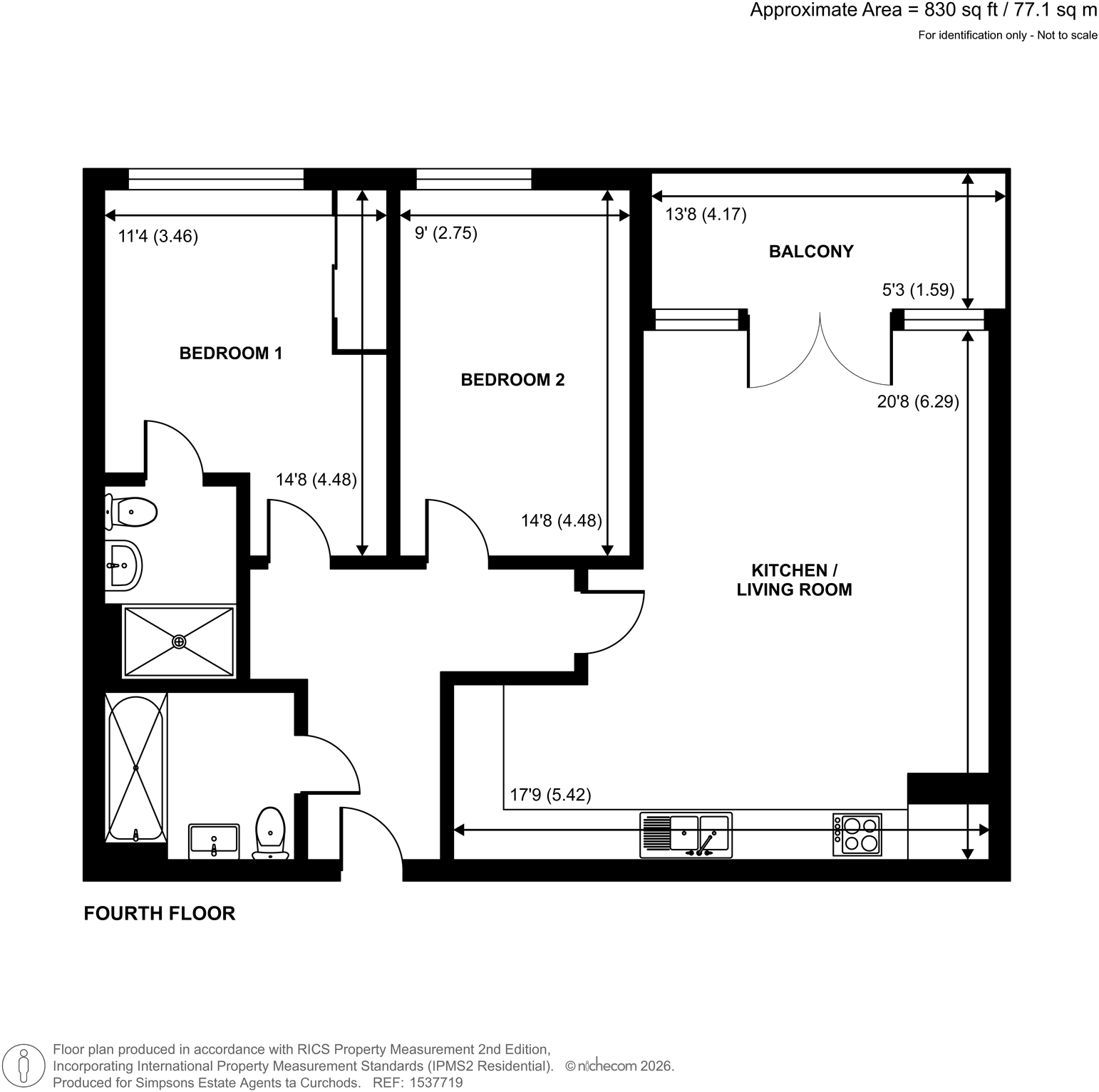 Spitfire Chase, Walton-On-Thames, KT12 floorplan