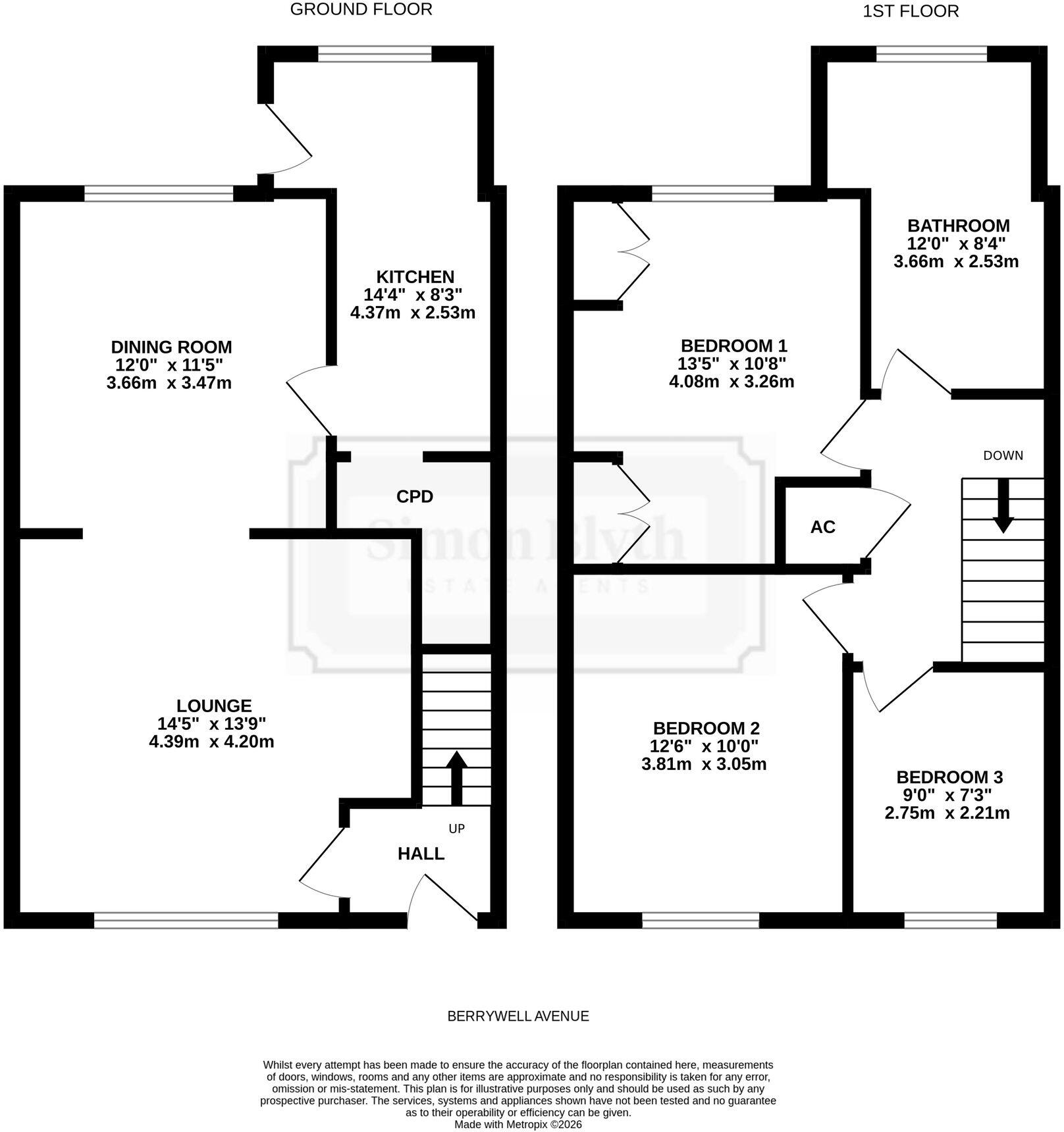 Berrywell Avenue, Penistone, S36 floorplan