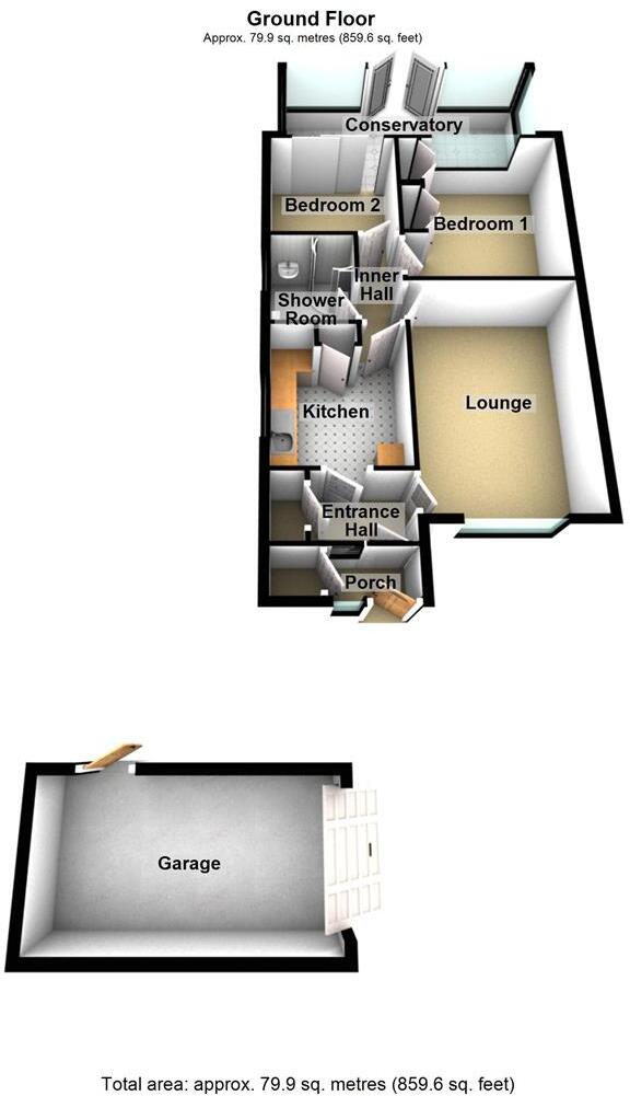 Dover Street, Kibworth Beauchamp, Leicester floorplan