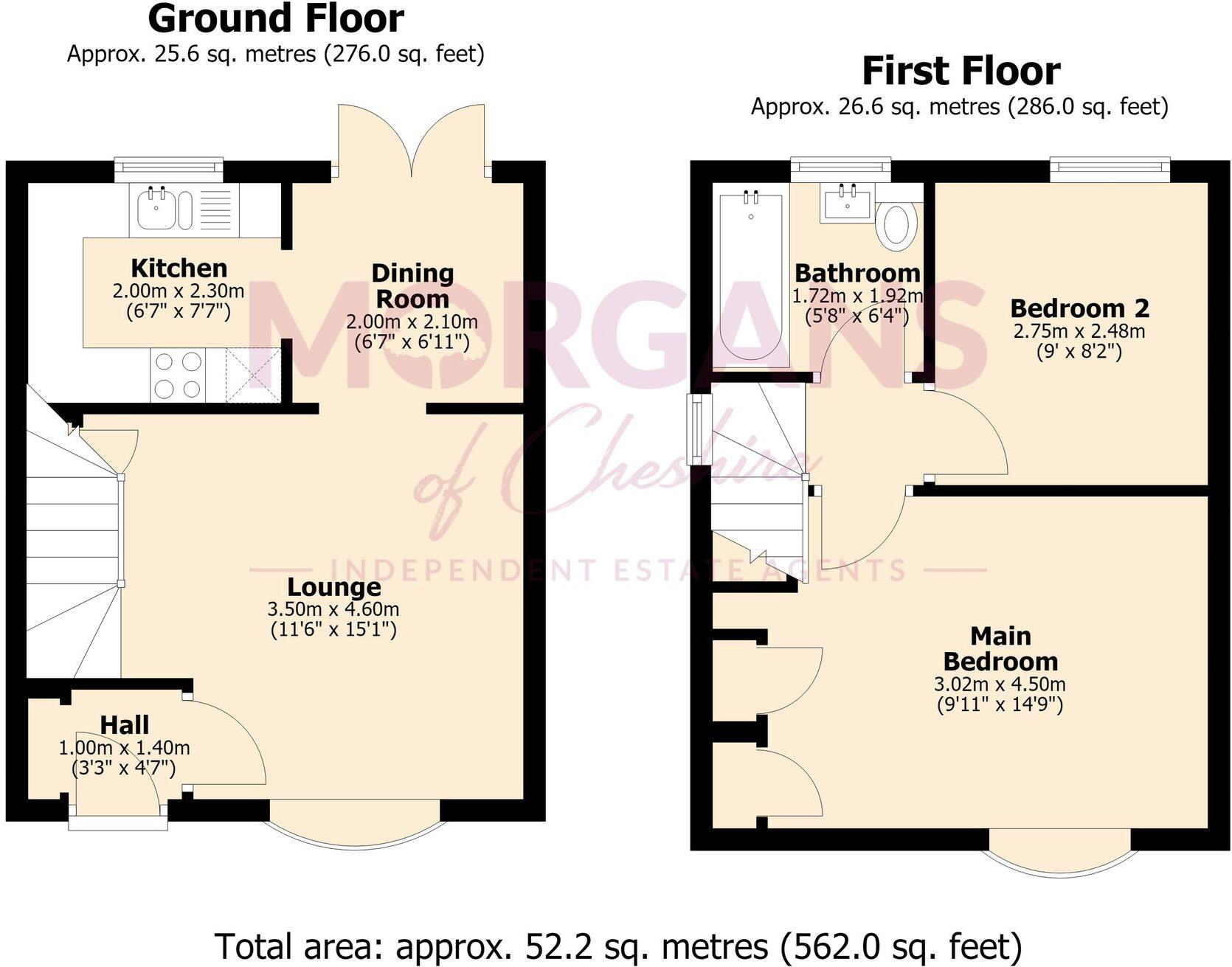 Audlem Drive, Northwich, CW9 floorplan