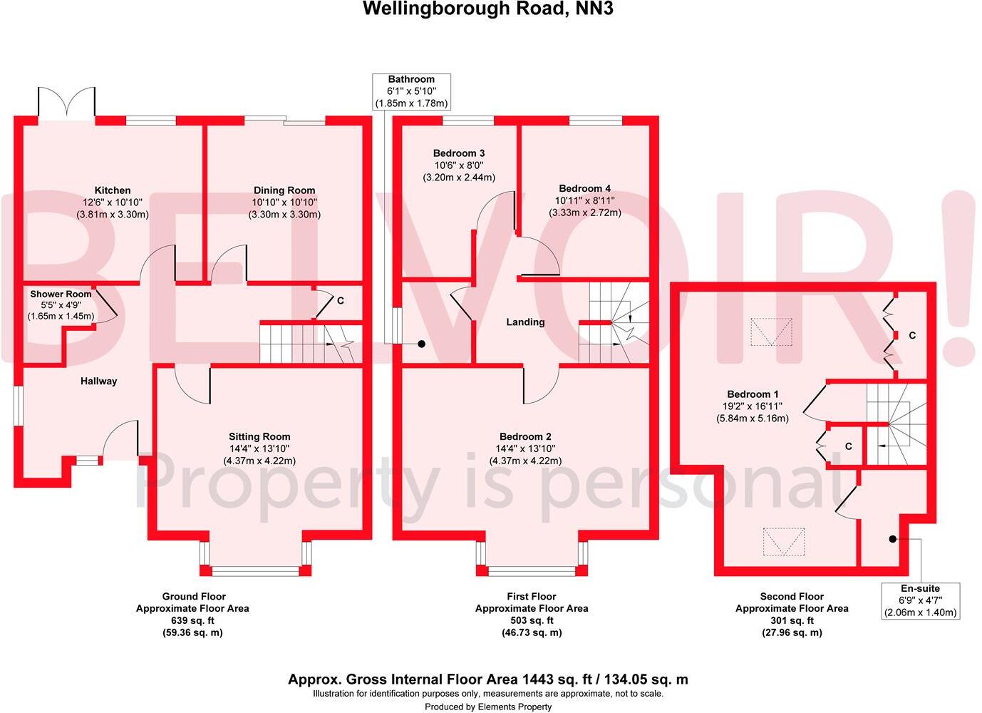Wellingborough Road, Northampton floorplan