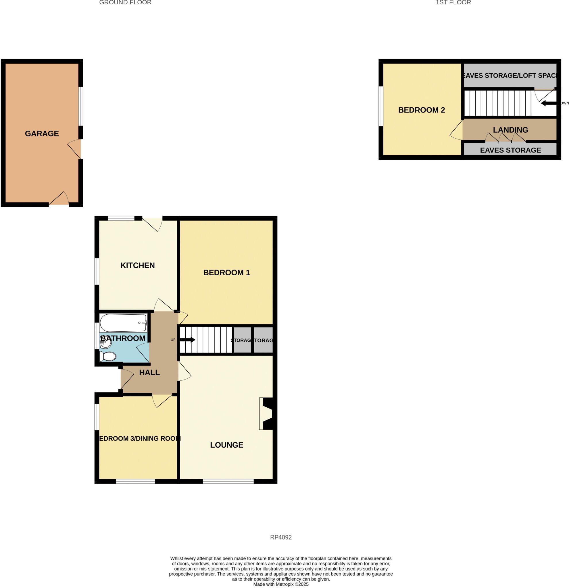 Cambrian Drive, Rhos on Sea floorplan