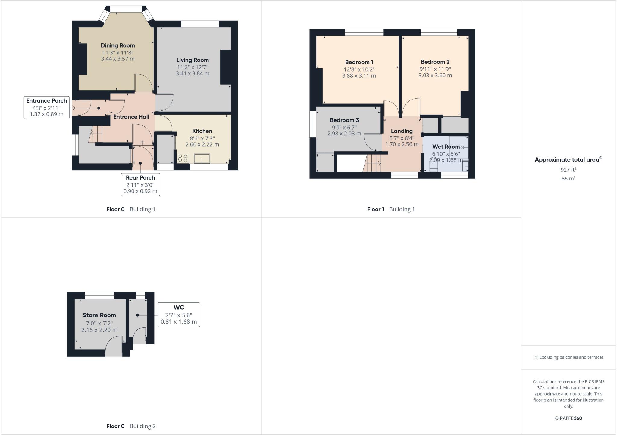 St. Olafs Road, Stratton, Bude floorplan