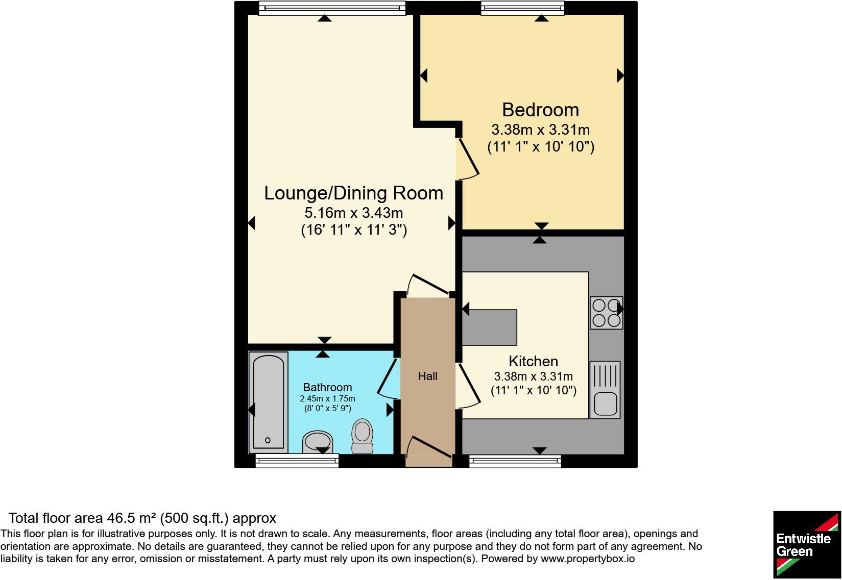 Redcar Avenue, Ingol, Preston, Lancashire, PR2 floorplan
