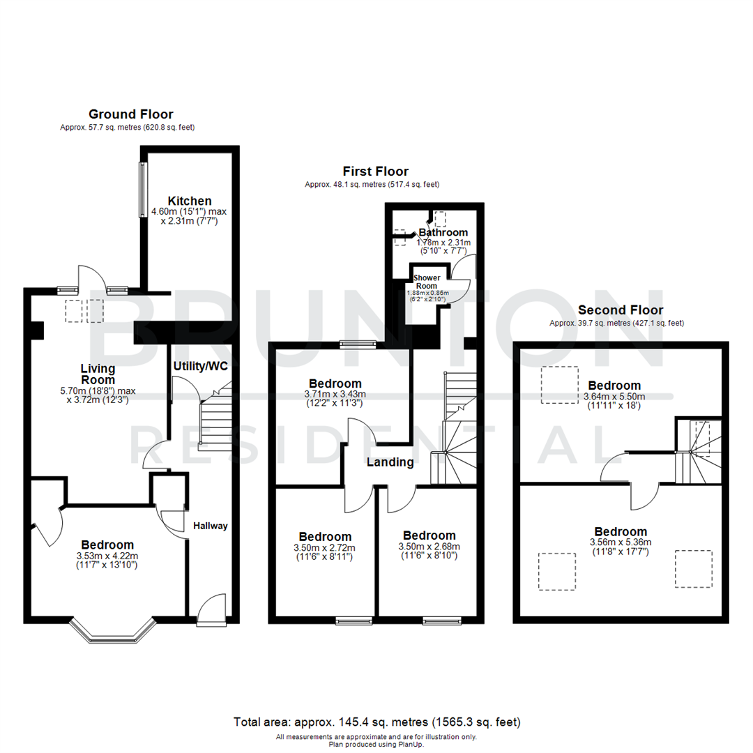 Gladstone Terrace, Sandyford, NE2 floorplan