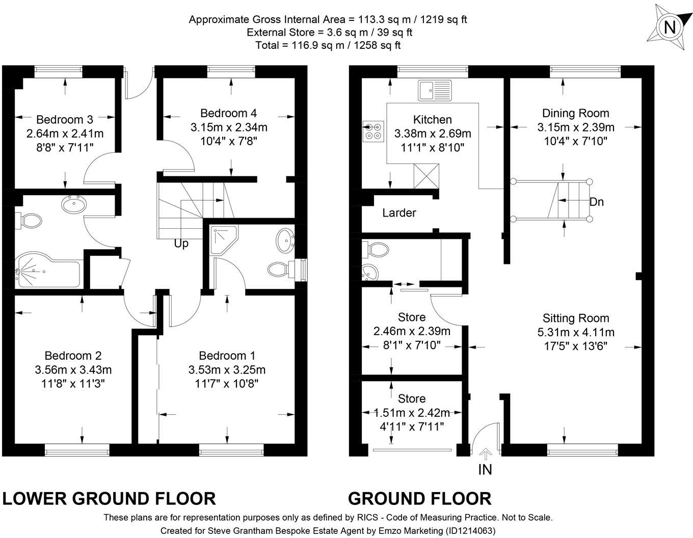 Eskdale Close, Horndean floorplan
