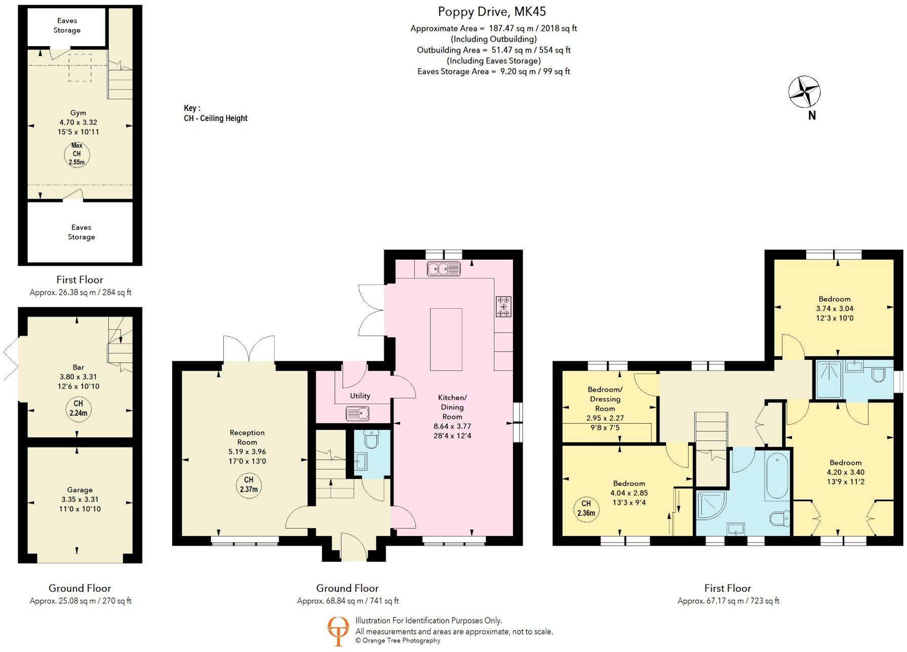 Poppy Drive, Ampthill, MK45 floorplan