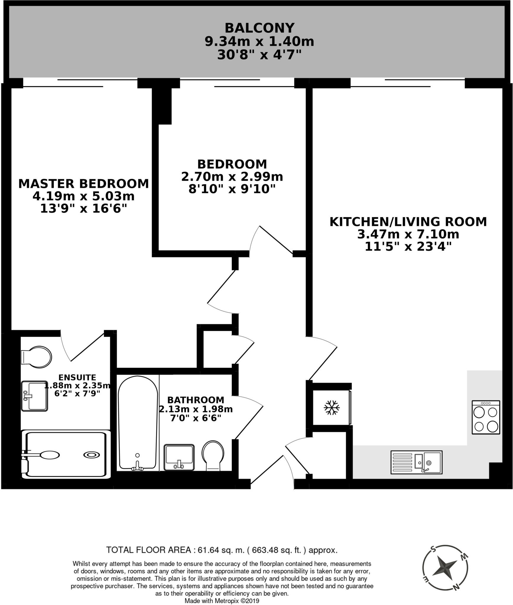 West Carriage House, Woolwich, London floorplan