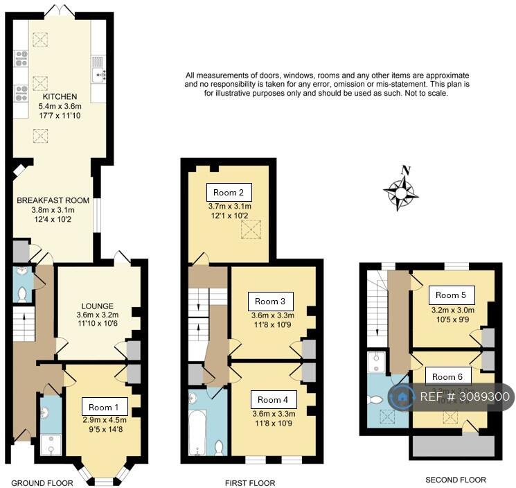 Addington Road, Reading, RG1 floorplan